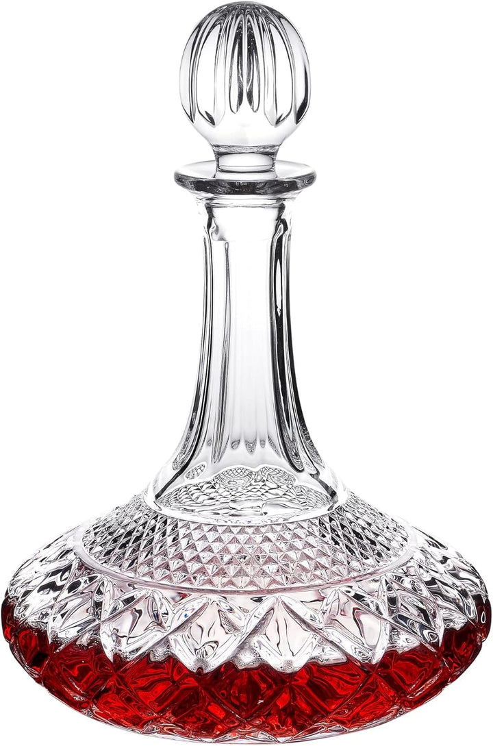 Paysky Wein Dekanter für Wein/Whiskey mit Stopfen, obere Regal-Kollektion, Dekanter mit Luxuriöser B