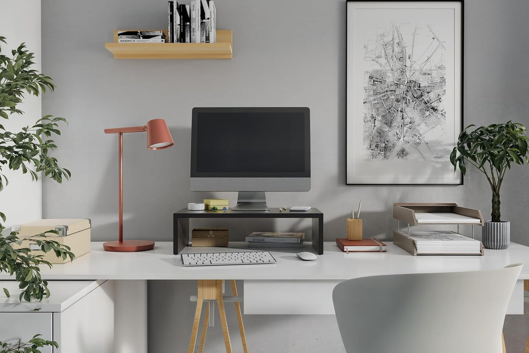 Monitorständer, 1-stufiger Monitorständer, Ständer für Computermonitore, Laptopständer, Computerstän