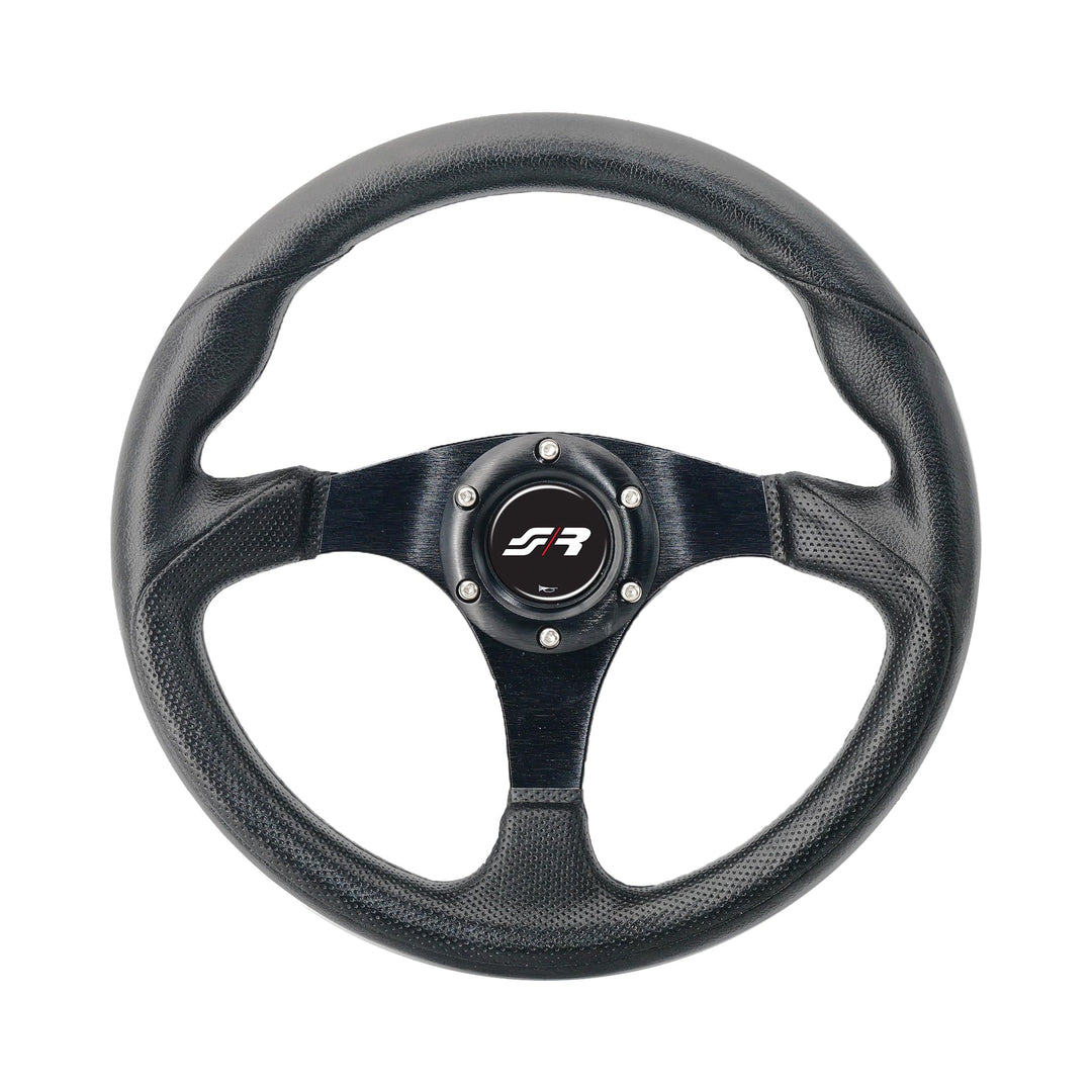 Simoni Racing BPU320N Barchetta Universal Steering Wheel, Schwarz