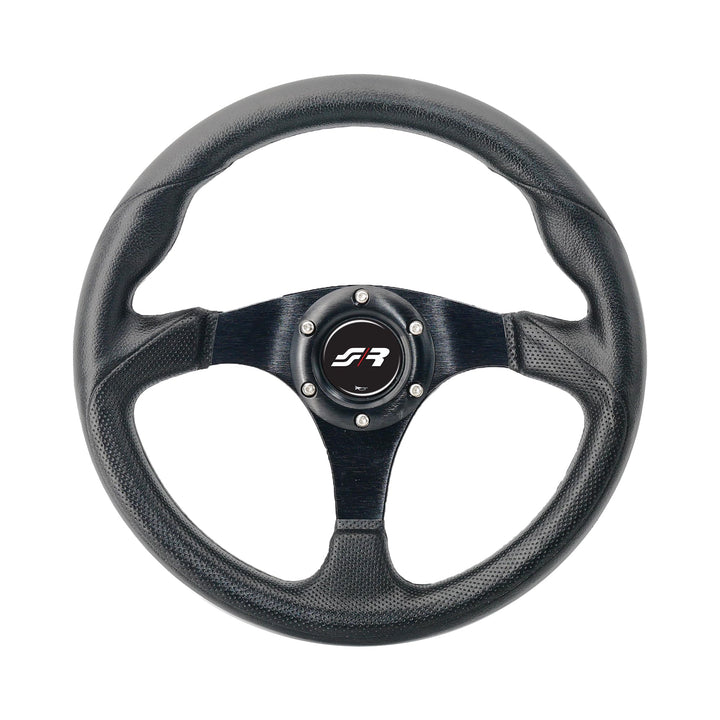 Simoni Racing BPU320N Barchetta Universal Steering Wheel, Schwarz