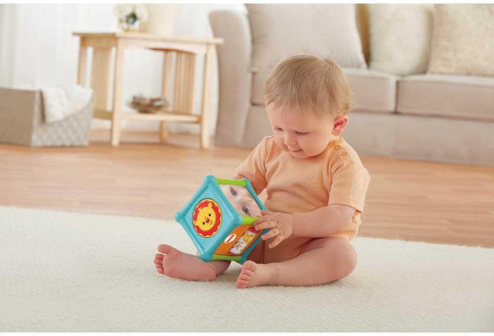 Fisher-Price BFH80 Tierfreunde Spielwürfel