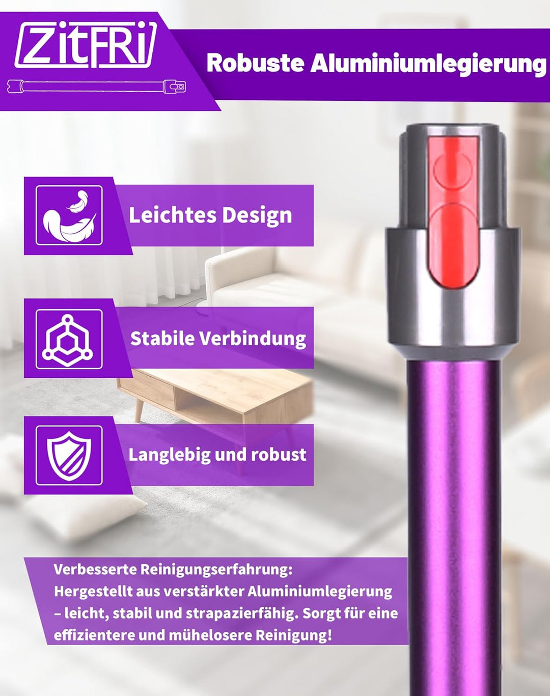 Verlängerungsrohr für Dyson V11 V10 V8 V7, Saugrohr Ersatzteile &amp; Zubehör, Ersatz Saugrohr Zubehör &amp;