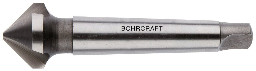 Kegelsenker HSS DIN 335 Form D 90° mit Morsekonus 37,0 mm // MK 2 in Bohrcraft-QuadroPack