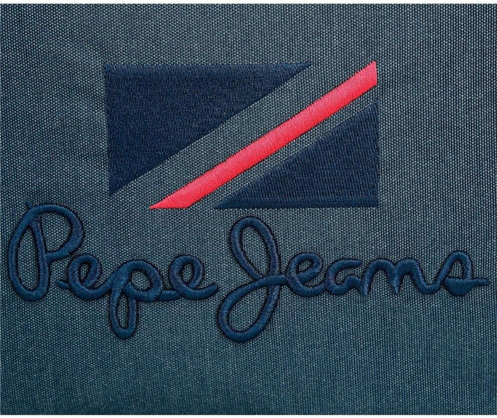 Pepe Jeans Kay Blue Koffer 22x10x9 cm Polyester Pepe Federmäppchen, Pepe Federmäppchen