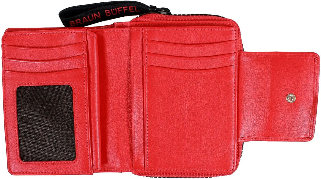 BRAUN BÜFFEL Capri Geldbörse Leder 12 cm