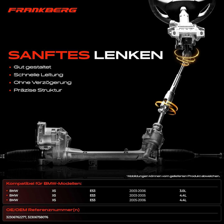 Gelenk Lenkwelle Lenksäule für X5 E53 2.9L 3.0L 4.4L 4.6L 4.8L Diesel/Benzin 2000-2006 32306758076