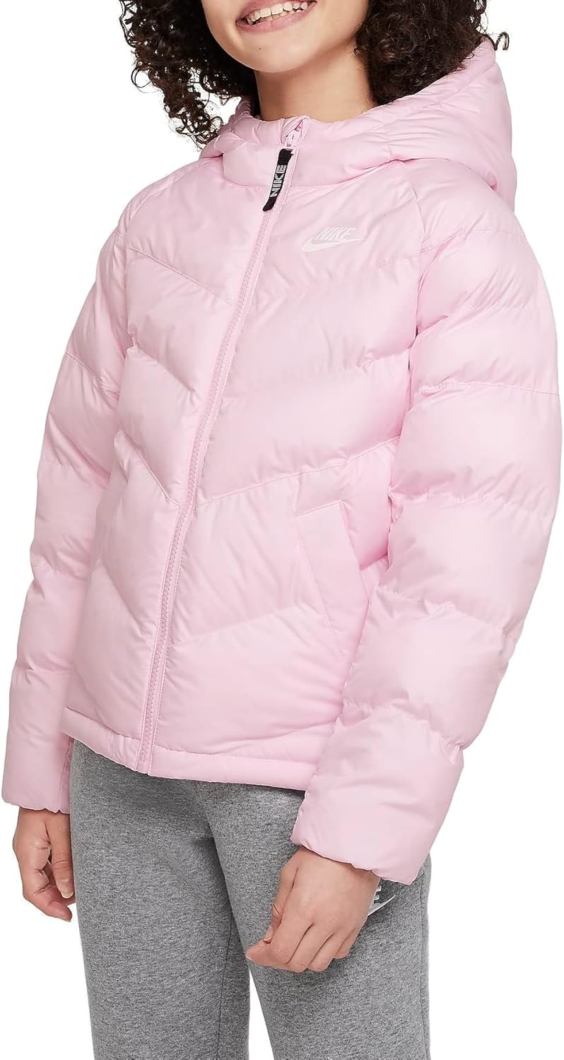 Nike Synthetic Fill HD Kids Jacket Jacke 140-146 pink/white, 140-146 pink/white