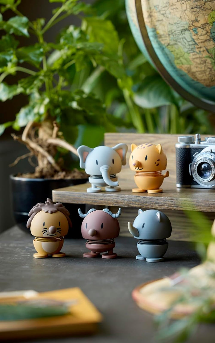 Hoptimist Soft Leopard, Wackelfigur Skandinavisch, Wohnzimmer & Schreibtisch Deko, Büro Gadget, Toll