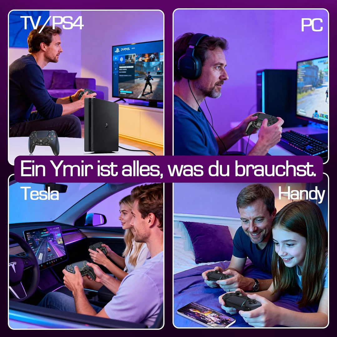 Ymir Wireless Luna Controller für Fire TV Stick,Gaming Controllers Alternative for Luna,PC Bluetooth
