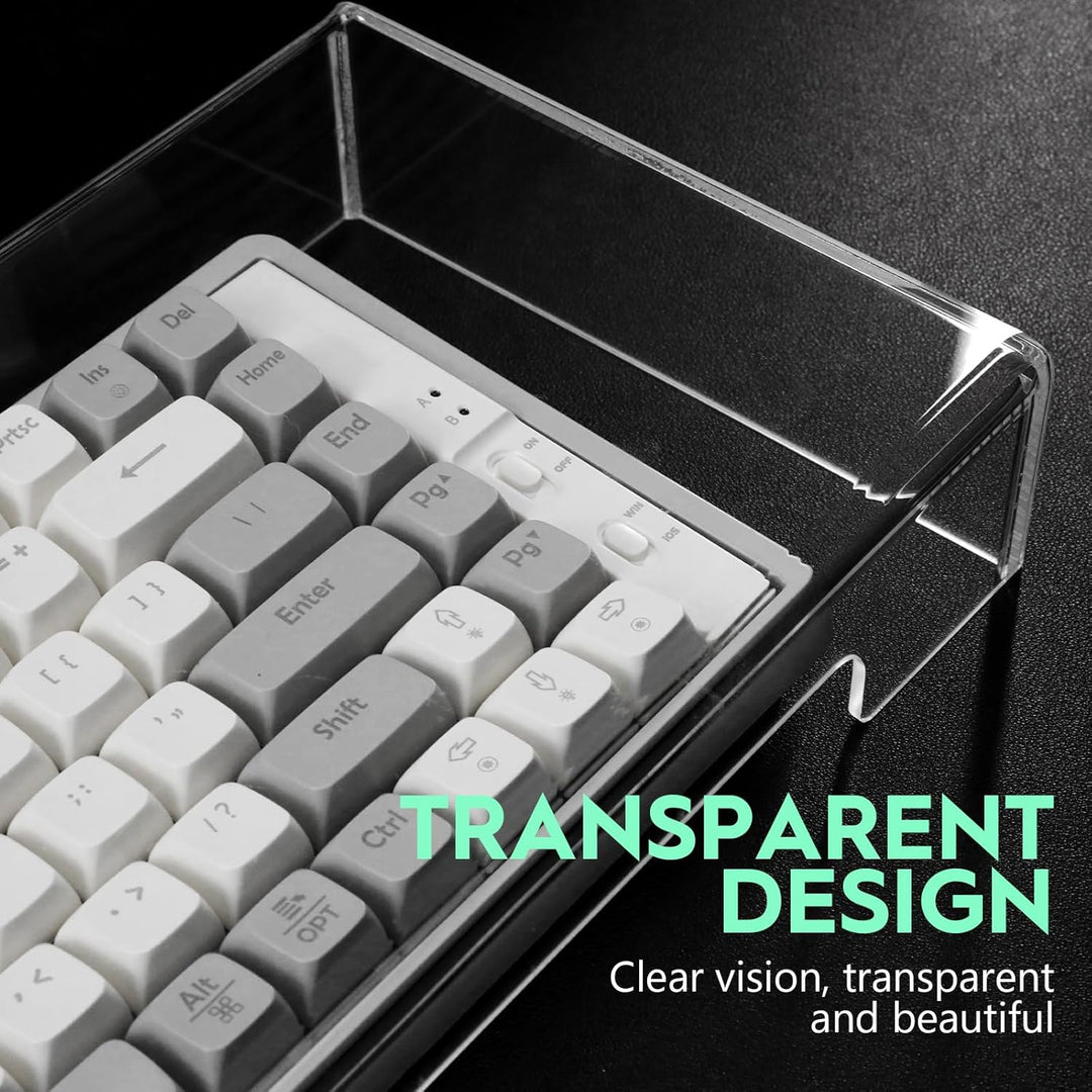 Healeved Tastatur-Staubschutz - Premium Acryl Tastenfelder Abdeckung für 80% kompakte 87-Tasten-Comp