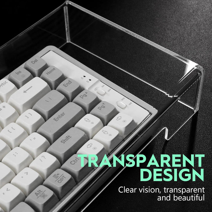 Healeved Tastatur-Staubschutz - Premium Acryl Tastenfelder Abdeckung für 80% kompakte 87-Tasten-Comp
