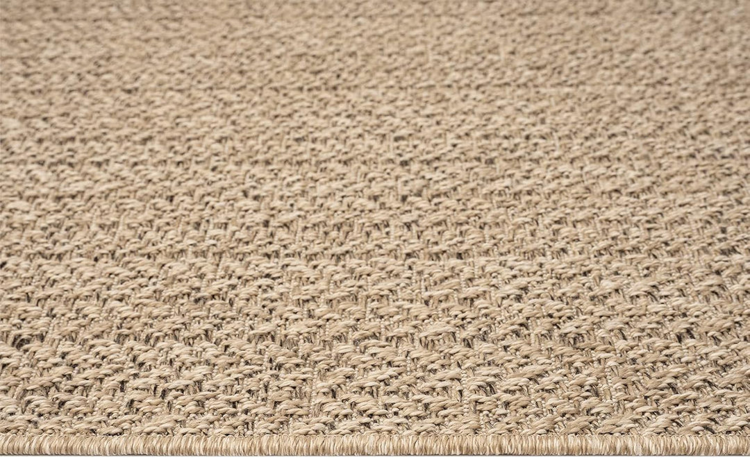 Mia´s Teppiche Soil - wetterfester In- und Outdoor Teppich im Natürlichem Jute-Look, wetterfest, gee