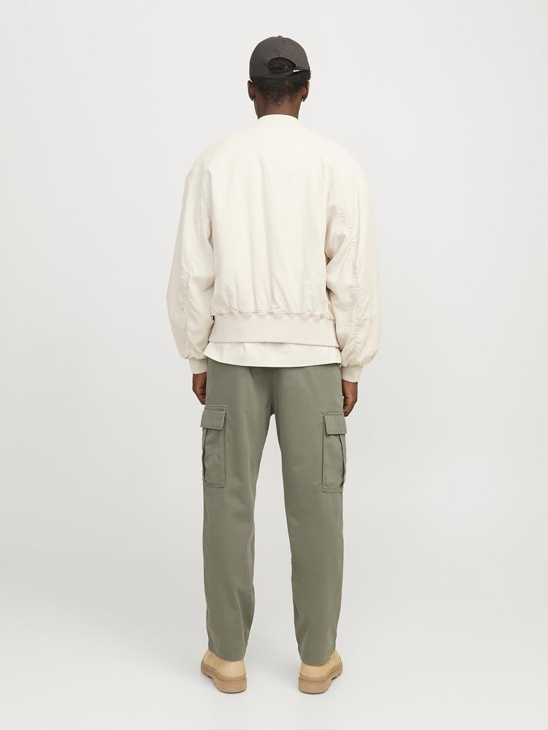 JACK & JONES Male Cargo-Hose Tapered Fit Cargo-Hose 30W / 34L Mulled Basil, 30W / 34L Mulled Basil
