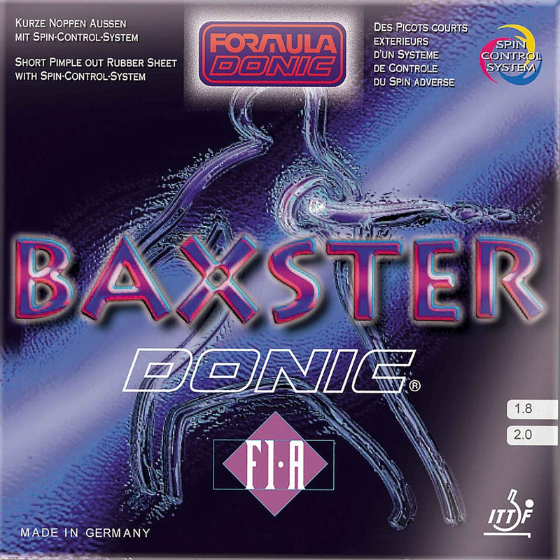 DONIC Belag Baxster F1-A rot 2,0 mm, rot 2,0 mm