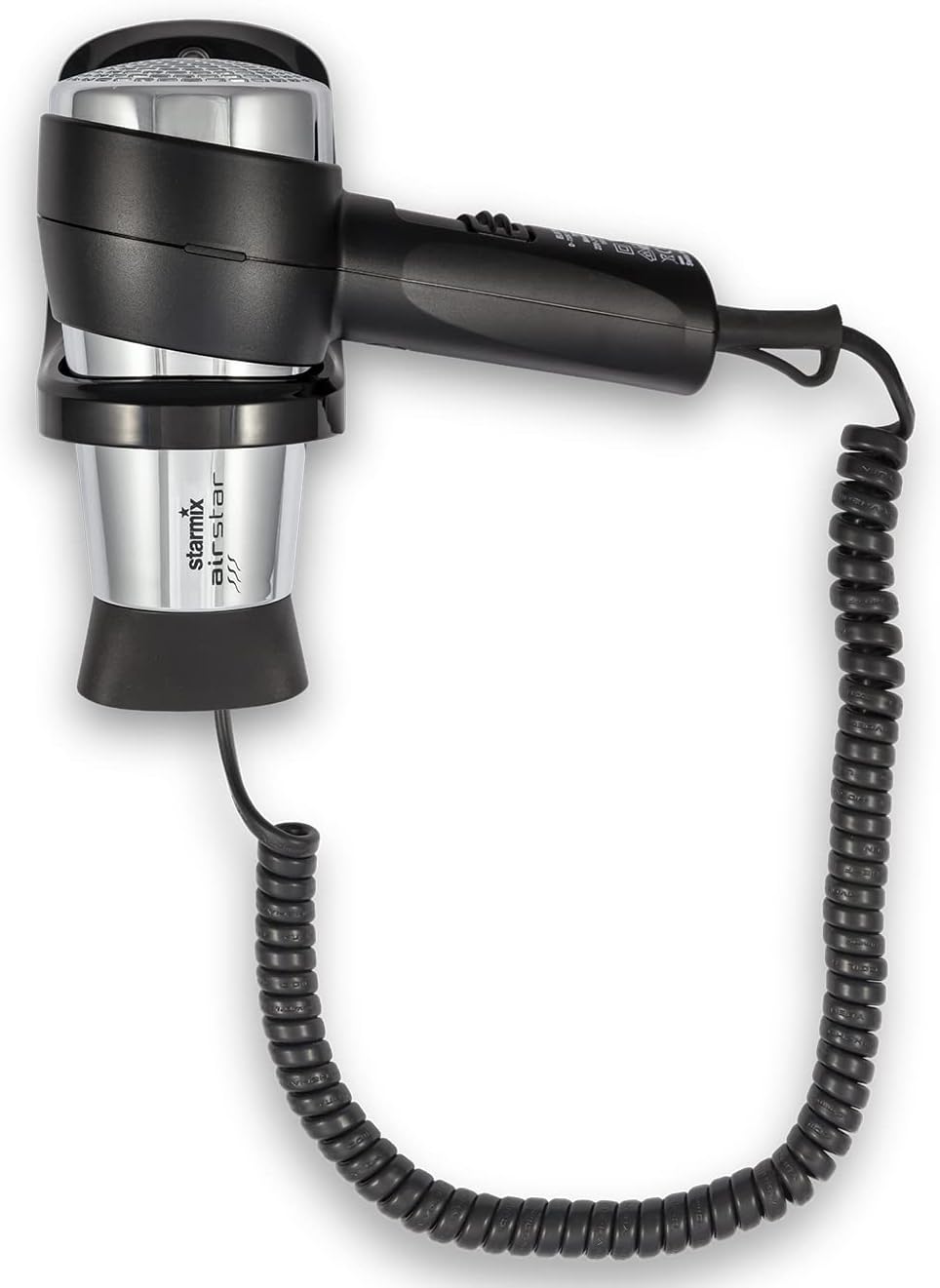 Starmix Hand Haartrockner TFCW 16 (1600 Watt, Föhn für Gästebäder / Hotels, 4 Leistungsstufen, 2 Ges