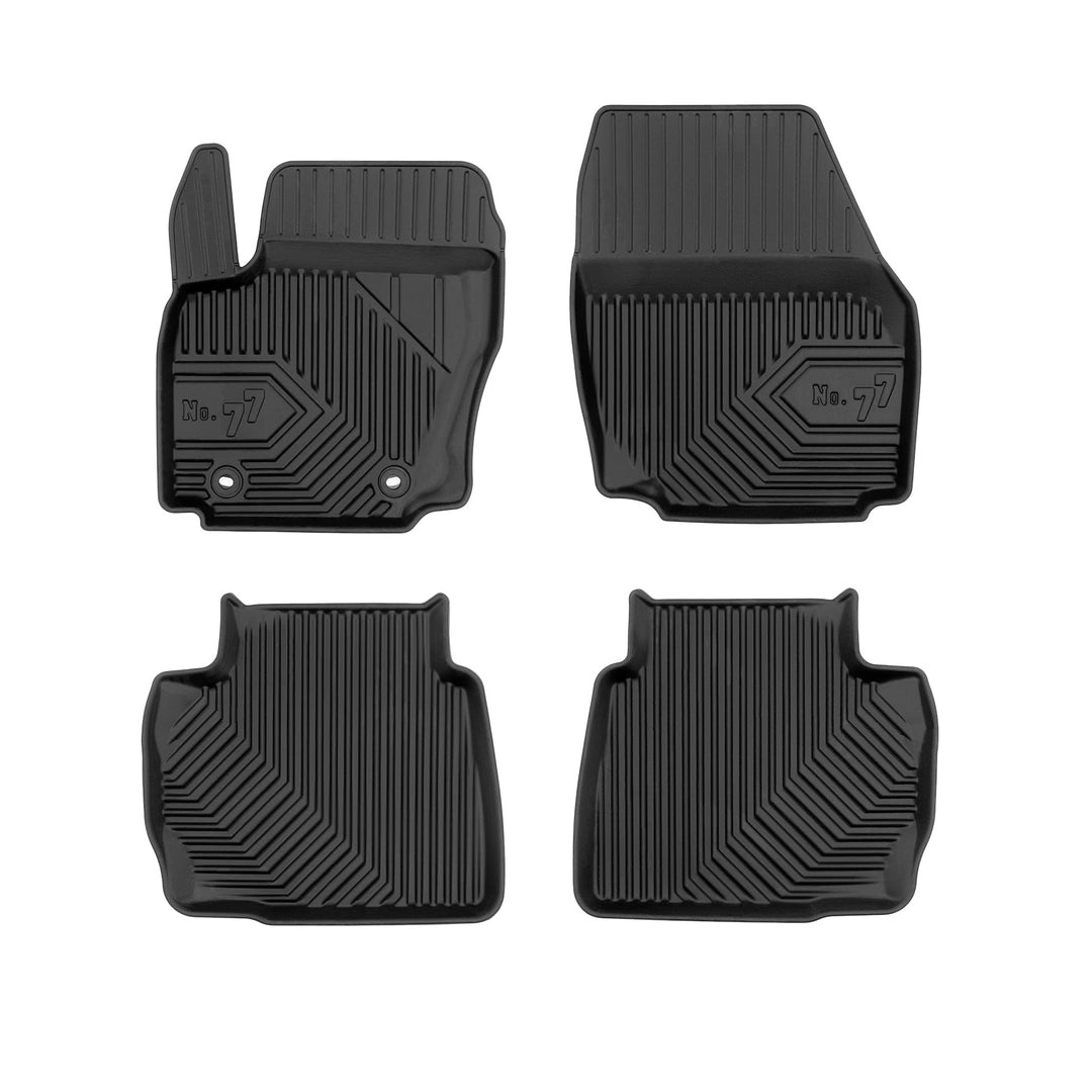 FROGUM No.77 Gummimatten Ganzjahresset von Auto Fussmatten Autofussmatten für Ford Mondeo IV 2007-20