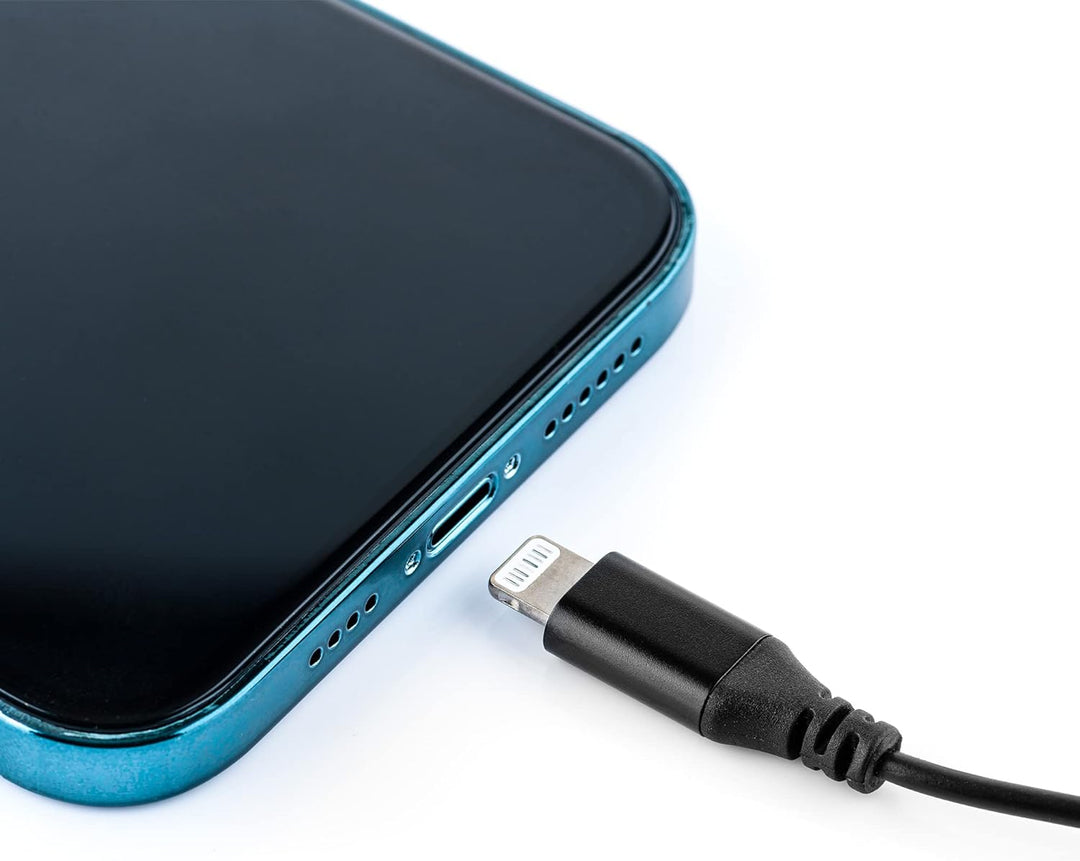 MOJOGEAR Lavalier Mikrofon mit Lightning-Anschluss – 3 Meter langes Kabel – Speziell Kompatibel mit