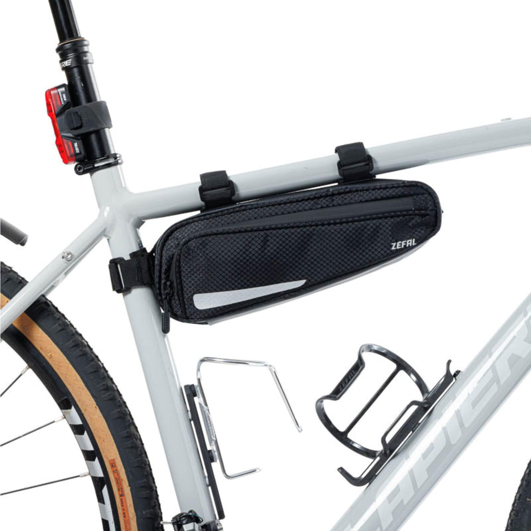231194 - dreiecktasche für fahrradrahmen z frame pack, Schwarz, Schwarz