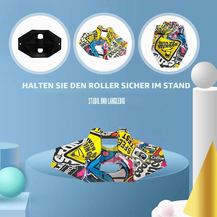 Universal Stunt Scooter Ständer, Scooter Stand Zubehör Ständer für Pro Stunt Scooter/e Scooter/Stunt