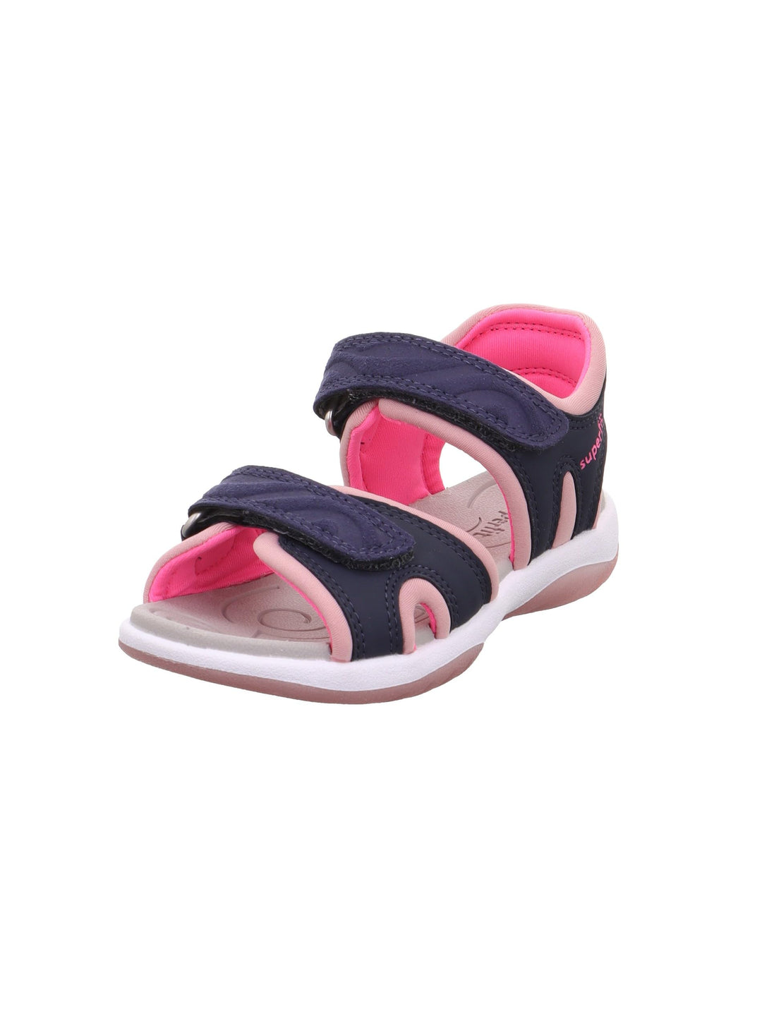Superfit Mädchen Sunny Sandalen 25 EU Blau Pink 8000, 25 EU Blau Pink 8000