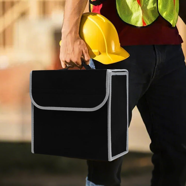 Auto Organizer Toolbag Kofferraum mit Klett Fixierung - 2 Stück Kofferraumtasche für Werkzeug & Auto