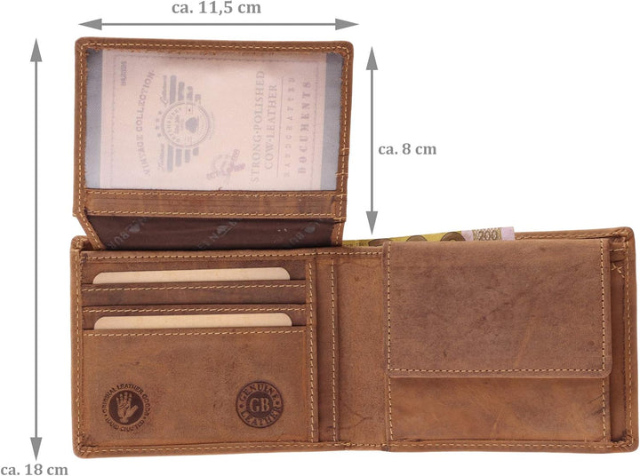 Greenburry Geldbeutel mit Sternzeichen Löwe Motiv I Portmonee mit Sternzeichen Löwe Motiv I Geschenk