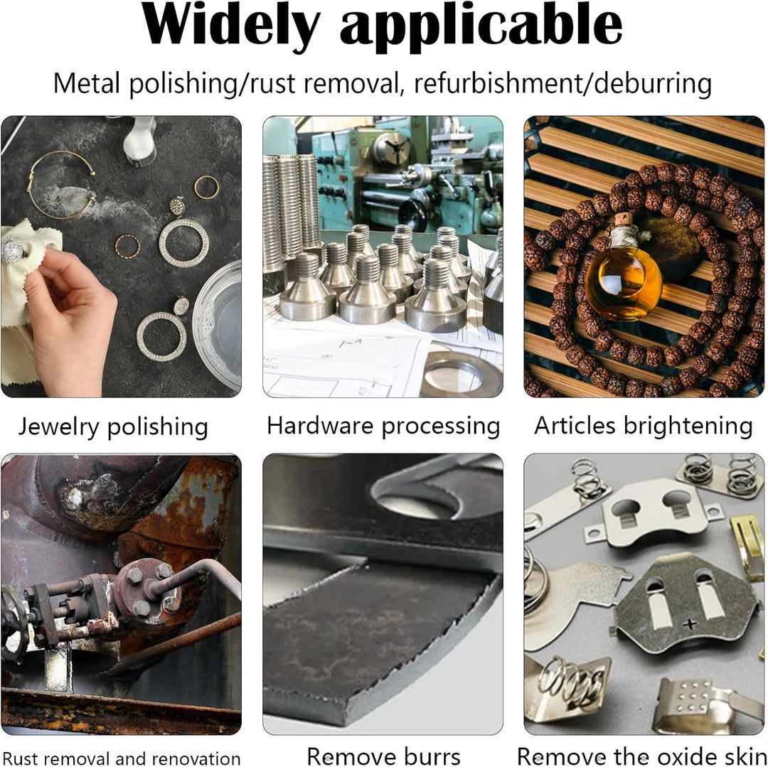 Poliermaschine Polierer, Poliertrommel Schmuck Multifunktional Metall Poliermaschine Einstellbar Rot