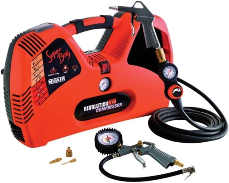 RevolutionAIR Superboxy Kompressor, 1100 W, 230 V