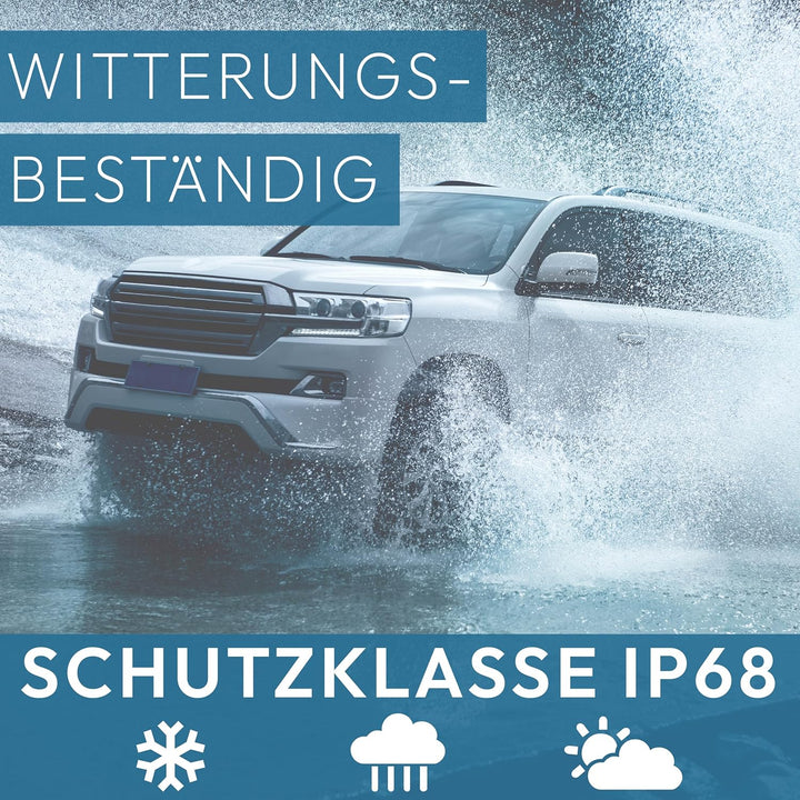 VSG24 Rückfahrkamera 7" HD Starter-Set inkl. Kamera, Monitor, Kabel - Wasserdicht Nachtsicht 12V-24V
