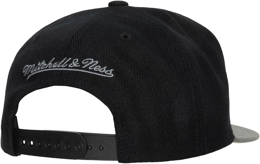 Mitchell & Ness Snapback Cap NBA Wool 2 Tone Brooklyn Nets Black/Grey