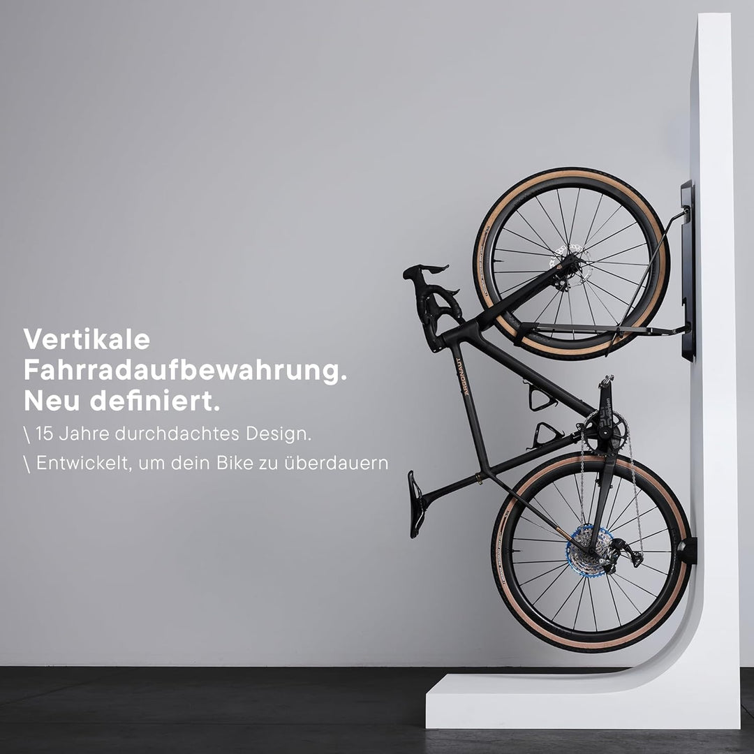 Steadyrack ProFlex Narrow Fahrrad Wandhalterung - Vertikale Fahrradhalterung klappbar für Garage &amp; W