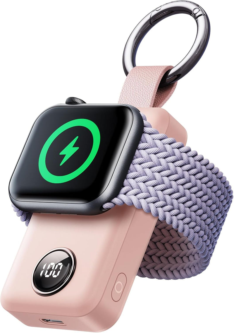 JOYROOM 2000 mAh Kabelloses Ladegerät für Apple Watch-Serie 10/9/8/7/6/5/SE/4/3/2/UItra 2/Ultra, Mag