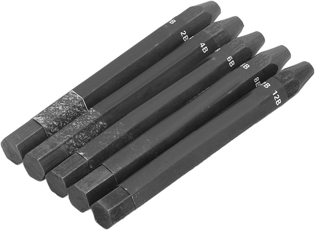 HEEPDD Graphitstab, Zeichenpulvergraphitstäbe für Aquarellfarben