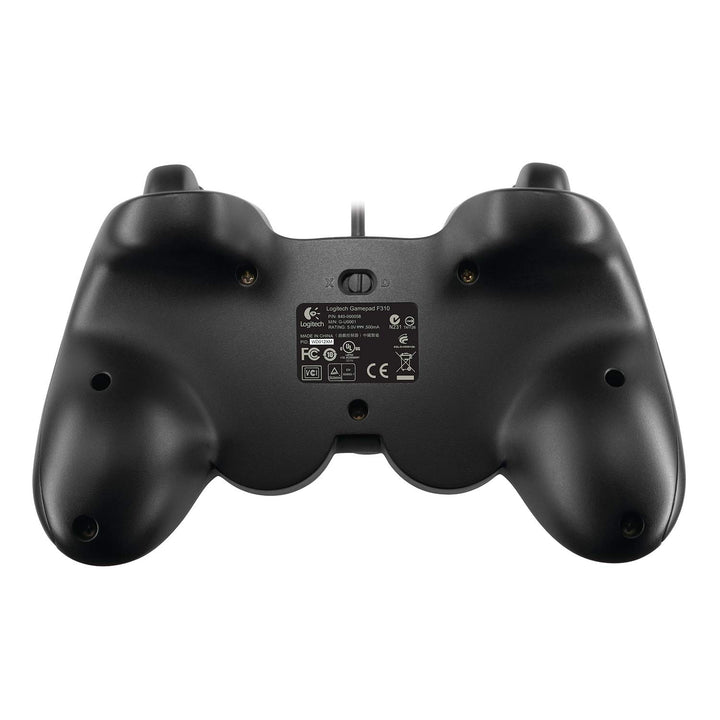Logitech F310 kabelgebundenes Gamepad, Controller mit Konsolenartigem Layout, 4 Tasten D-Pad, XInput