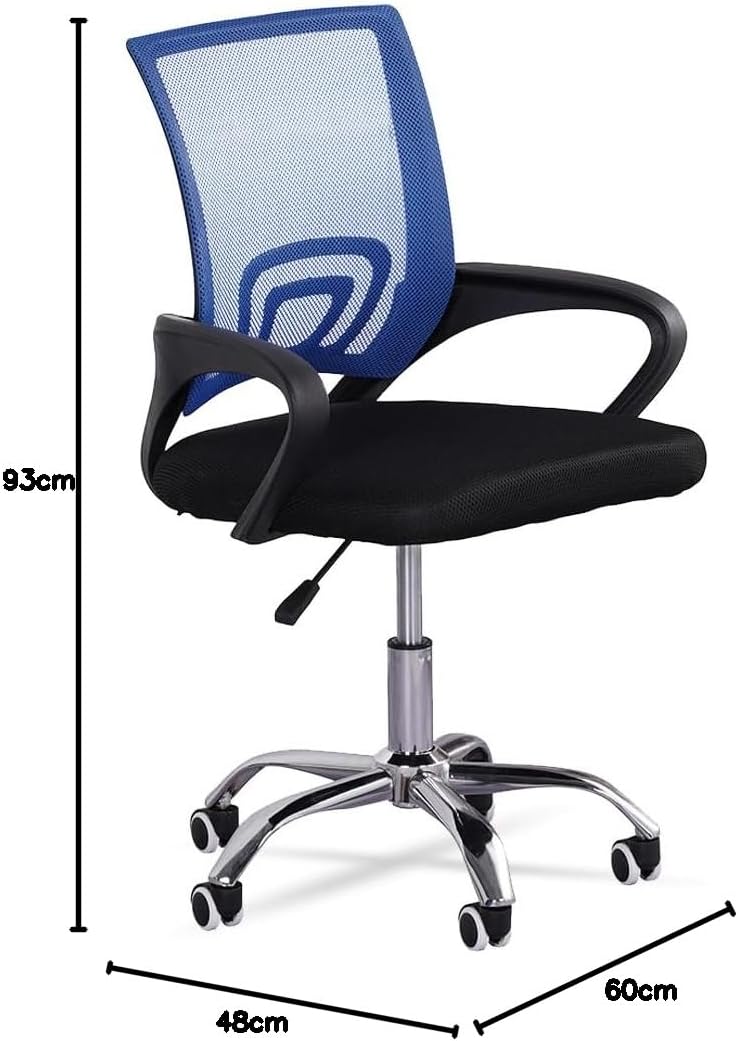 MUWO Director Büro Drehstuhl | ergonomisch & höhenverstellbar | atmungsaktives Mesh-Gewebe | stabile