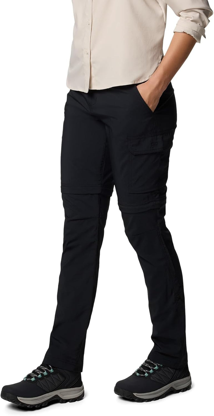 Columbia Damen Umwandelbare Wanderhose Silver Ridge Utility 44 Schwarz, 44 Schwarz