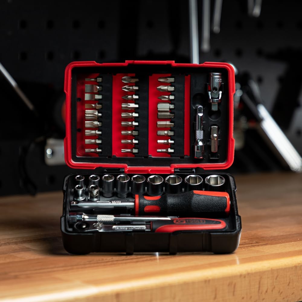 KS Tools 922.0644 Coffret de 44 Pièces de DOUILLES/Zubehör Ultimate 1/4 "