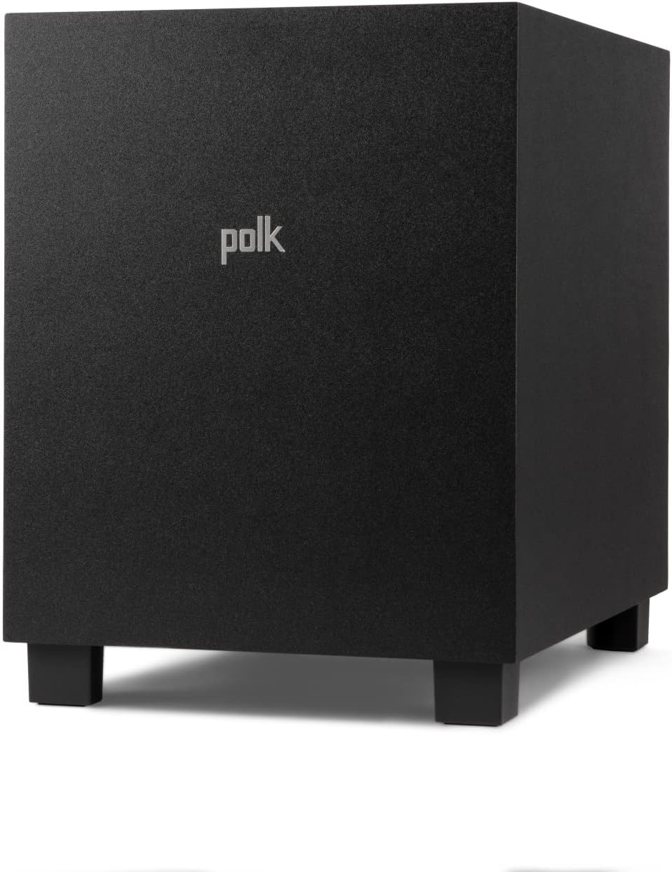 Polk Audio MXT10 Hochleistungs-Subwoofer, 50 W, Schwarz