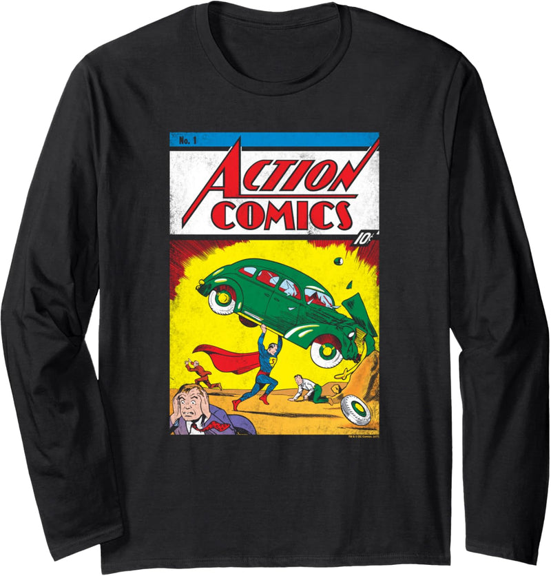 Superman Action No. 1 Langarmshirt