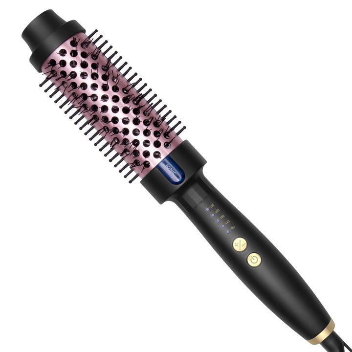 Thermal Brush 38MM Ionen Keramik Thermobürste [130-200°C] mit 5 Temperaturstufen Doppel-PTC Schnellh