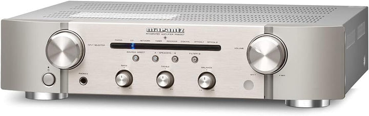 Marantz PM6007 HiFi Verstärker, Stereo Verstärker, 2x60W, optischer Eingang, Phono Eingang, Subwoofe