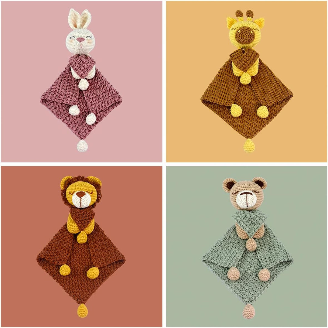 CÍRCULO Circulo Amigurumi Häkelset - Lovey Blanket - Alles inklusive, einfache Anleitung - Häkelset