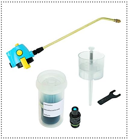 GLORIA Drucksprühgerät 5L Set, inkl. 0,5m Messing Verlängerung, Primex 5 u. Profi Mischeinheit Druck