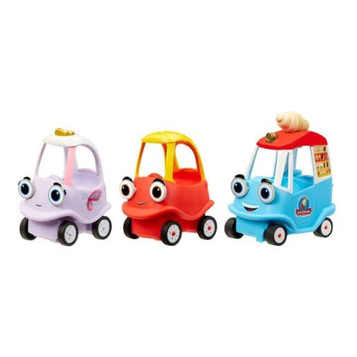 Little Tikes Let's Go Cozy Coupe - Niedliches Mini-Schiebe- und Spielfahrzeug - Für Autospass auf de