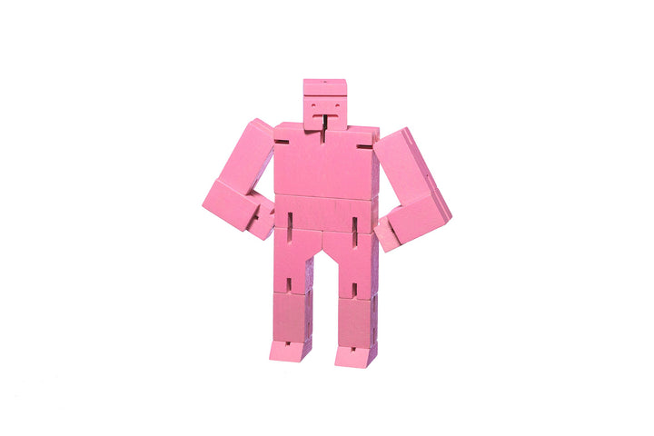 Cubebot by David Weeks small pink
