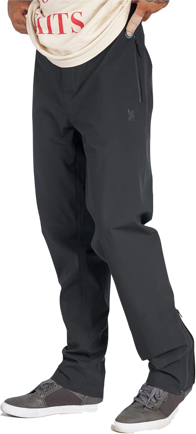 Chrome Storm Regenhose Herren schwarz 2022 Fahrradhose L Schwarz, L Schwarz