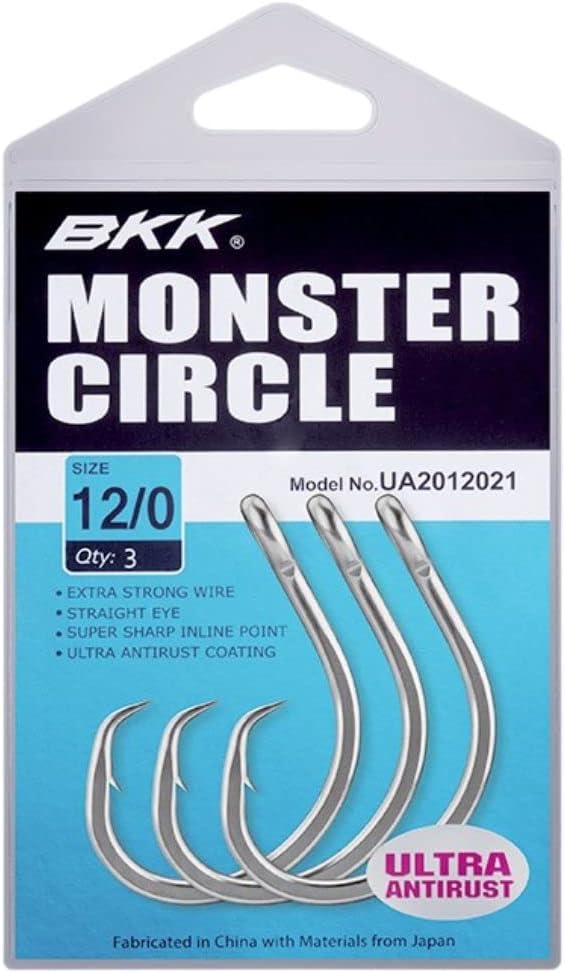 BKK Monster Circle Size Blauen 12/0#, Blauen 12/0#