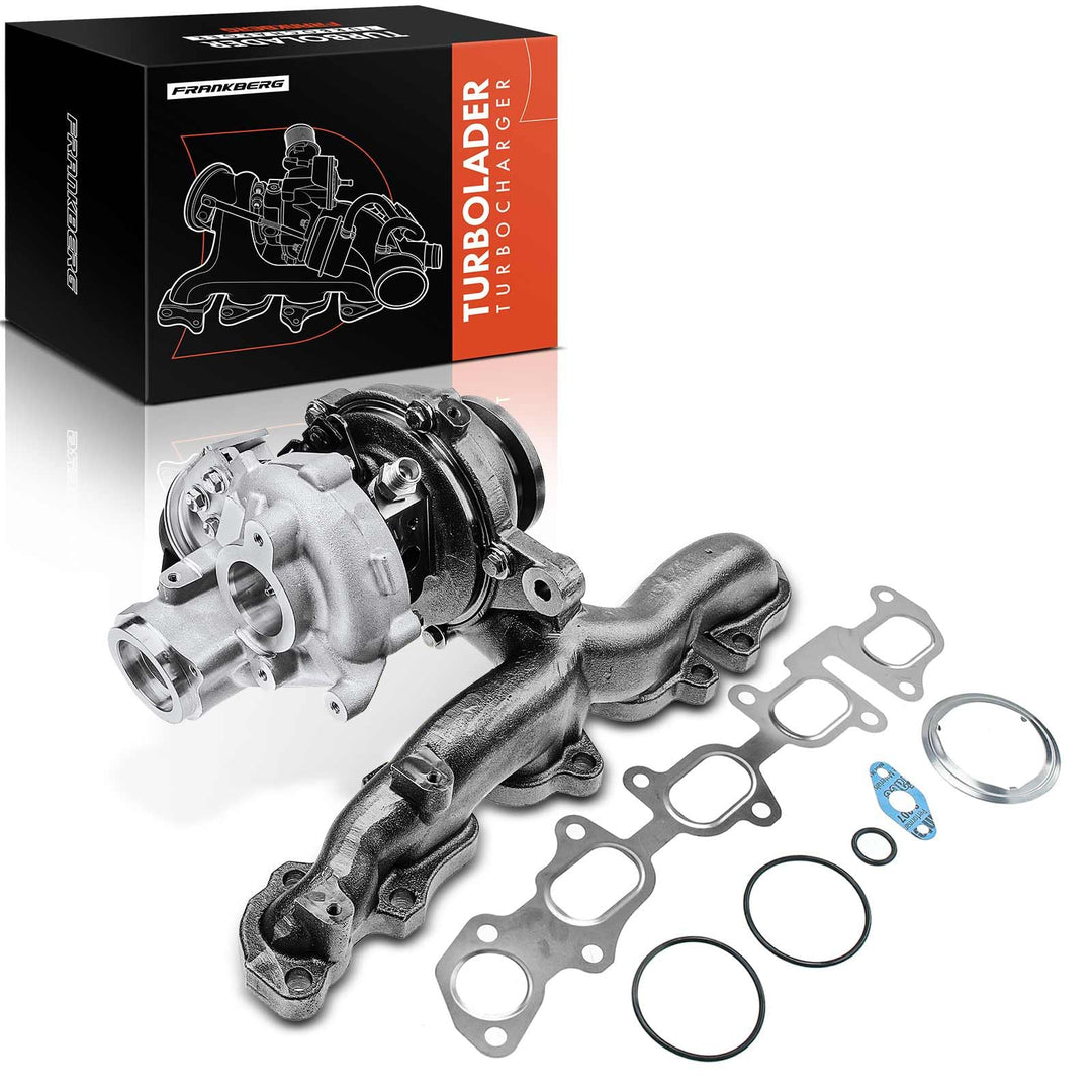 Frankberg Turbolader Diesel 3-Polig Kompatibel mit A4 8K2 2.0L 2007-2015 A4 Allroad 8KH 2.0L 2009-20