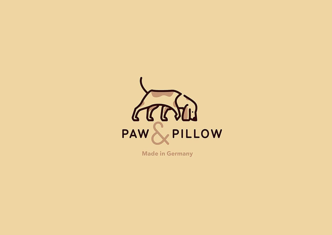 paw & pillow® Hundematte Outdoor & Indoor [Kratz- & Bissfest] - Hunde Reisebett waschbar - Hunde Out