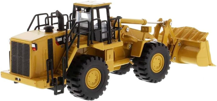 Diecast Masters Caterpillar Radlader 988H, detailgetreues CAT Baufahrzeug in Displayfenster-Box, Mas
